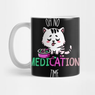 Funny Medication, Funny Cat Medication Mug